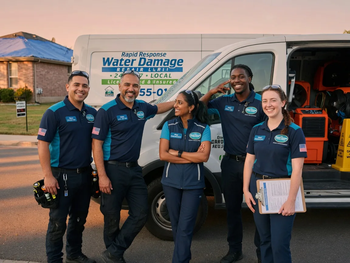 Water Damage Restoration company in Spurger, TX