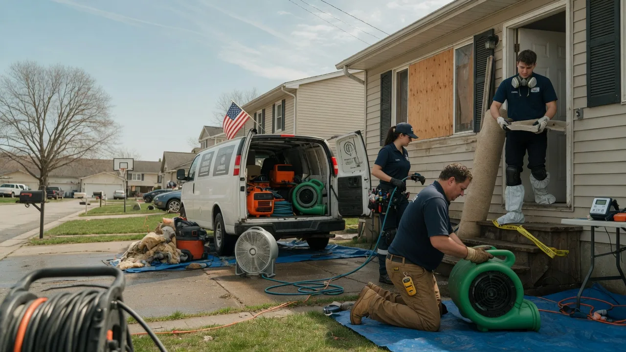 Water Damage Restoration in Spurger, TX near me